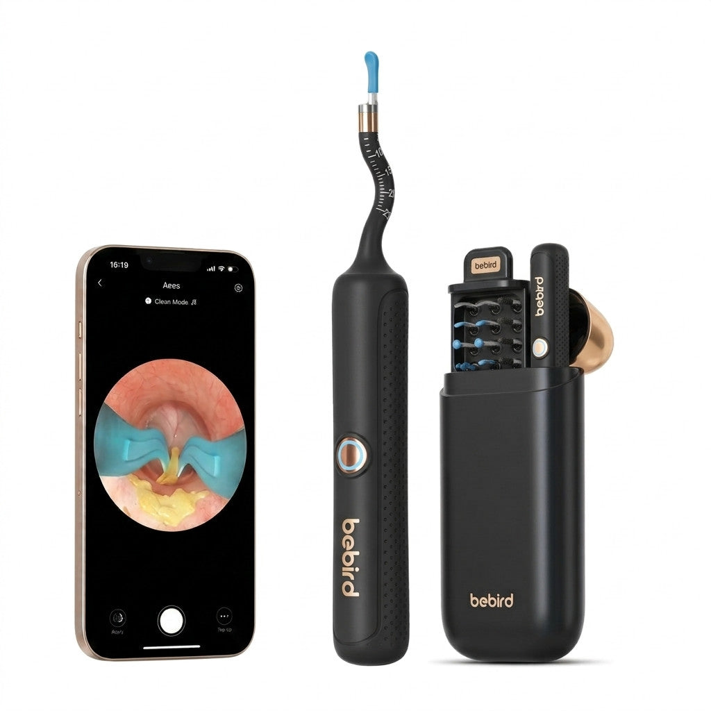 Flexi Otoscope and Earwax Remover | Bebird EarSight Plus