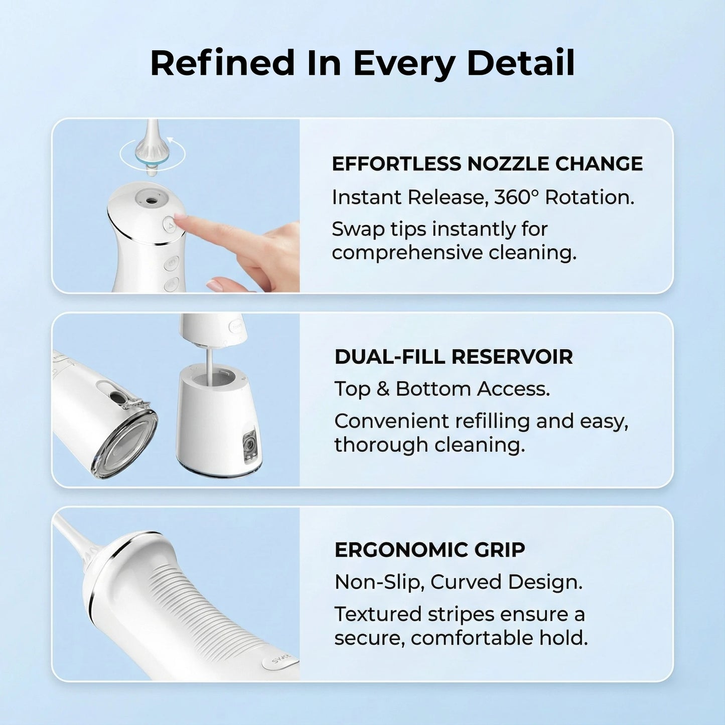 Nicefeel FC1596 — Portable Water Flosser