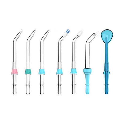 Set of 7 nozzles for the Nicefeel 1751 water flosser