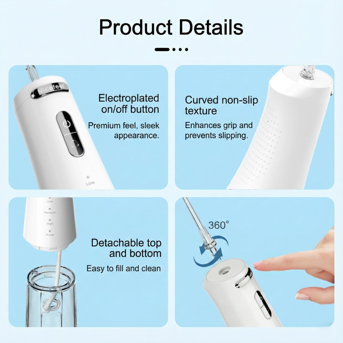Nicefeel FC5090 — Portable Water Flosser