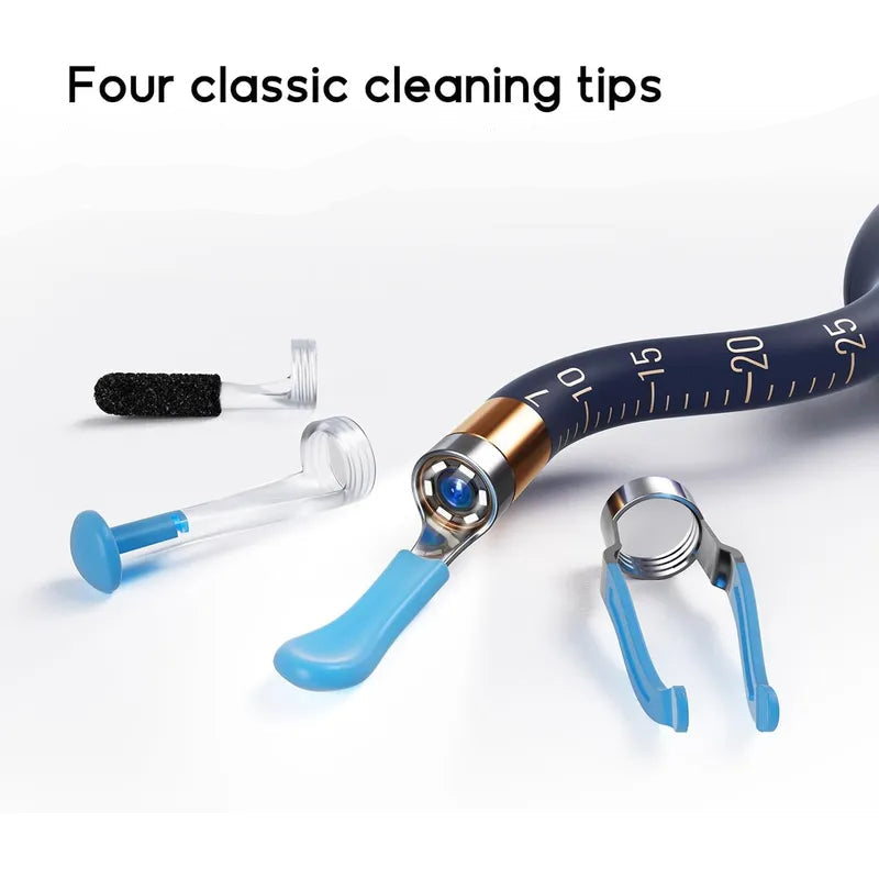 Bebird ear cleaning tips set with text indicating four classic cleaning tips