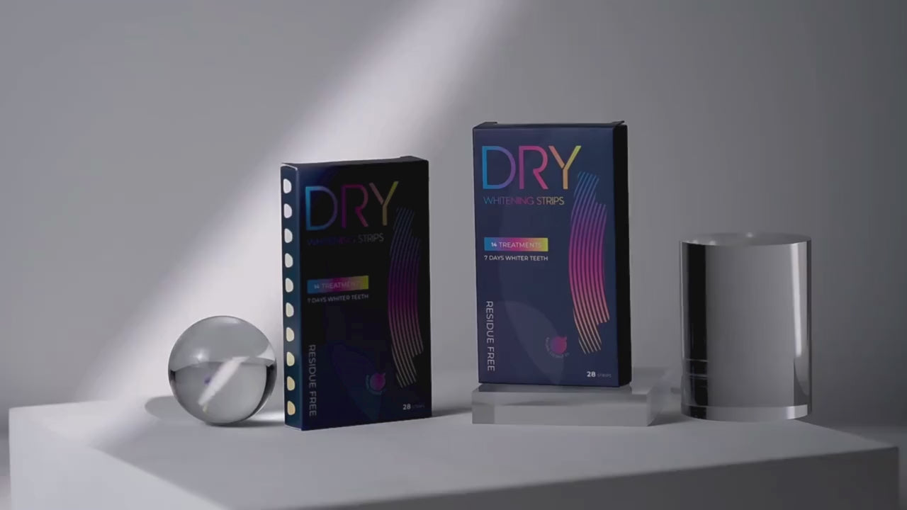 IVISMILE whitening strips demonstration video